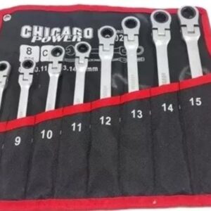 juegos de llaves mixtas con rache flexible 8-15