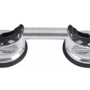 Chupa par vidrio en aluminio de dos ventosas