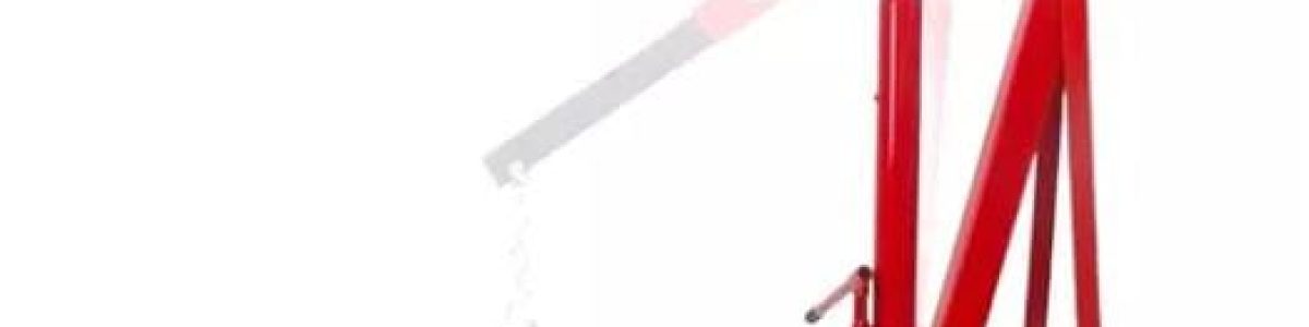 grúa levanta motores de 2 toneladas