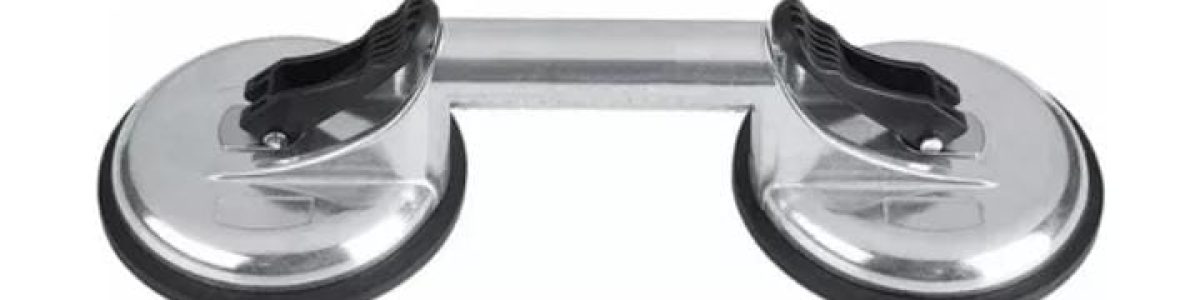 Chupa para vidrio de dos ventosas